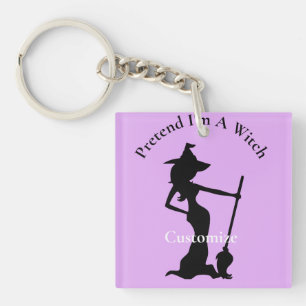 Doe alsof ik een heks ben Thunder_Cove Sleutelhanger