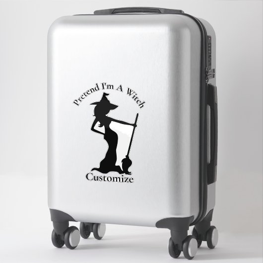 Doe alsof ik een heks ben Thunder_Cove Sticker (Koffer)