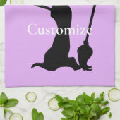 Doe alsof ik een heks ben Thunder_Cove Theedoek (Gevouwen)