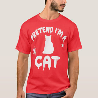 Doe alsof ik een kat-tablet ben, Kitten Spooky Cut T-shirt