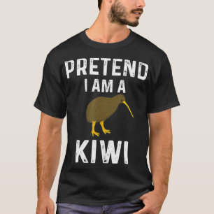 Doe alsof ik een Kiwi Bird Costume Funny Kiwis ecc T-shirt