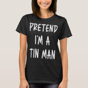 Doe alsof ik een klein Man ben Halloween Last Minu T-shirt