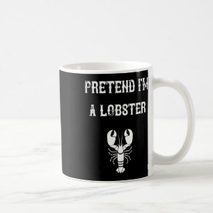 Doe alsof ik een kreeft last minute luie kostuum s koffiemok