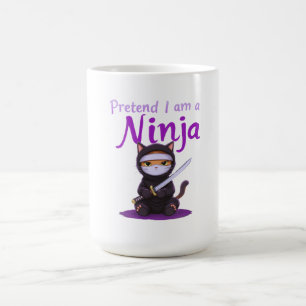 Doe alsof ik een ninja ben - grappig Halloween kos Koffiemok