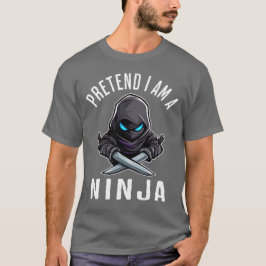 Doe alsof ik een ninja ben t-shirt