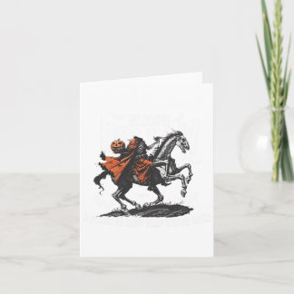 Doe alsof ik een pompoen ben Funny bijpassende kop Kaart