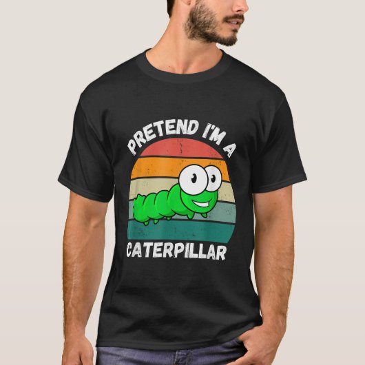 Doe alsof ik een rups ben t-shirt (Voorkant)