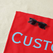 Doe alsof ik een Schattigee zeemeermin ben Thunder Strandlaken (In situ)