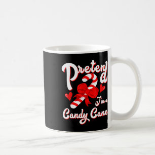 Doe alsof ik een Snoep Candy Cane Crew Santa Chris Koffiemok