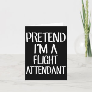 Doe alsof ik een stewardess kostuum familie lui be kaart