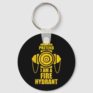 Doe alsof je een brandkraan bent Lui Halloween-fee Sleutelhanger