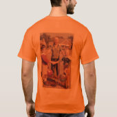 "Doe alsof je er al eerder bent geweest." T-shirt (Achterkant)