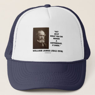 Doe alsof wat je doet een verschil maakt, James Qa Trucker Pet