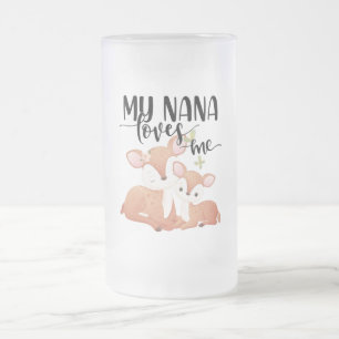 Doe and Fawn My Nana Loves me Matglas Bierpul