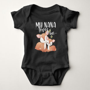Doe and Fawn My Nana Loves me Romper