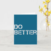 Doe Beter Kaart (Gele Bloem)