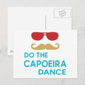 Doe de Capoeira Dance Briefkaart (Voorkant / Achterkant)