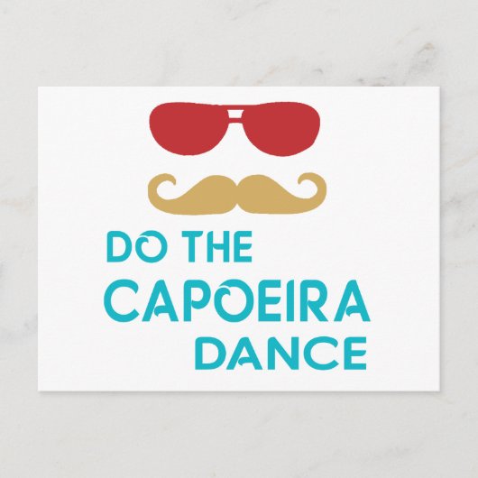 Doe de Capoeira Dance Briefkaart (Voorkant)