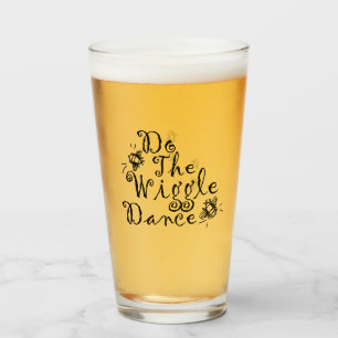 Doe de draaiende dans - bier glas