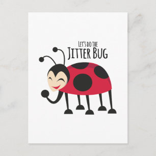 Doe de Jitter Bug Briefkaart