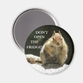 Doe de koelkast niet open! magneet (Voorkant / Achterkant)