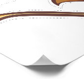 Doe de lat op de leeuw poster (Hoek)