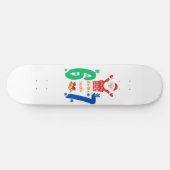 Doe de Math 67 Meme Kerstmis Skateboard (Horizontaal)