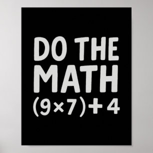 Doe de Math 67 Meme Poster