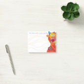 Doe de Monster met/quote, post it notes 4"x3" (Kantoor)