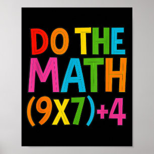Doe De Rekening 67 Meme 6 7 Grappige Zes Zeven Poster