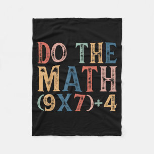 Doe De Rekening 67 Meme Grappig 6 7 Zes Zeven Mann Fleece Deken
