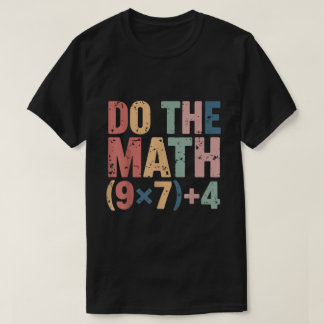 Doe De Rekening 67 Retro Design T-shirt