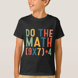 Doe De Rekening 67 Zes Zeven Meme Leraar Student M T-shirt