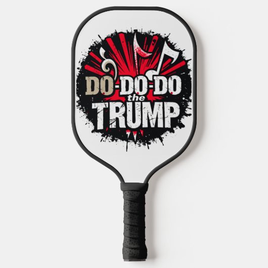 Doe de Trump Pickleball Paddle (Voorkant)