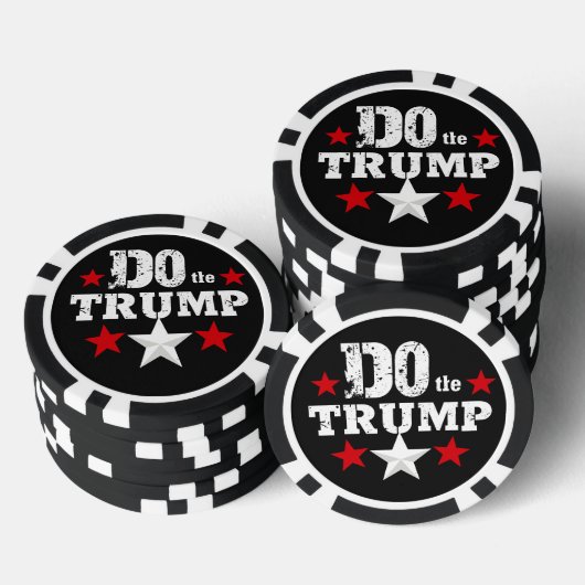 Doe de Trump Poker Chips (Opstapeling)