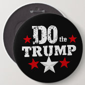 Doe de Trump Ronde Button 6,0 Cm (Voorkant /achterkant)