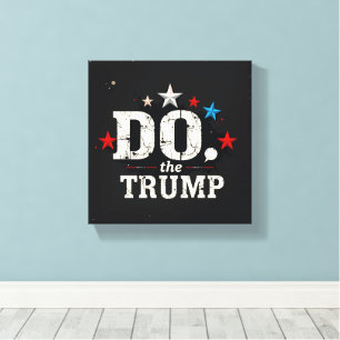 Doe de Trump Stretched Canvas Afdruk