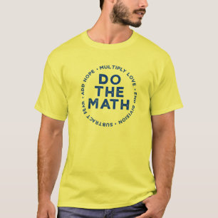 Doe de Wiskunde X Love Hope Slogan Gift Ukraine Co T-shirt