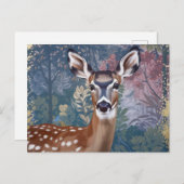 Doe Deer Painting Briefkaart (Voorkant / Achterkant)