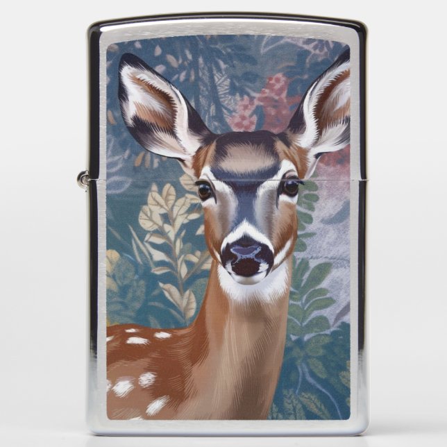 Doe Deer Zippo Lighter (Voorkant)