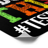 Doe deze testdag Motivatie testen leraar Stud Poster (Hoek)