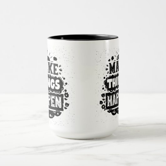 Doe dingen gebeuren mok (Midden)