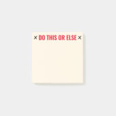 Doe dit of andere grappigheid post-it® notes (Voorkant)