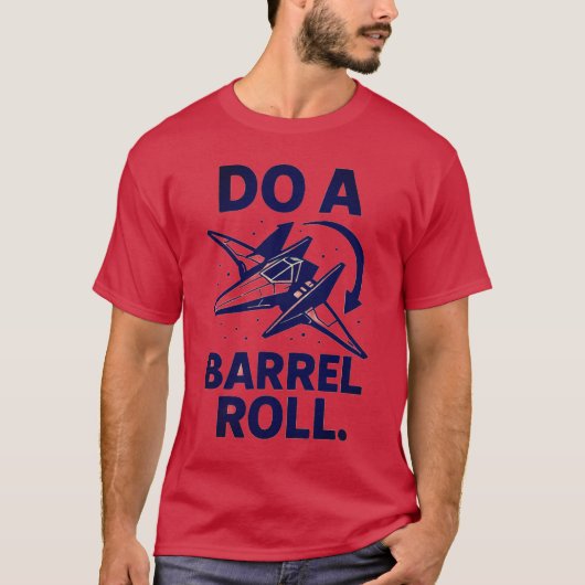 Doe een Barrel Roll T-shirt (Voorkant)