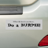 Doe een boei...Bumpersticker Bumpersticker (Op auto)