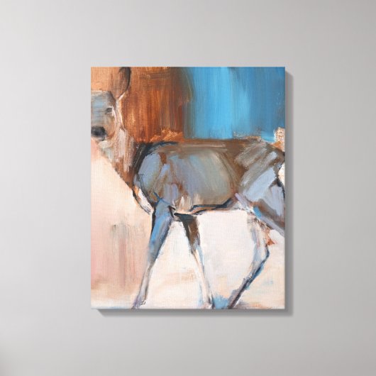 Doe een Deer 2014 Canvas Afdruk (Voorkant)