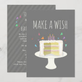 Doe een Uitnodiging van de Partij van de Wens (Voorkant / Achterkant)