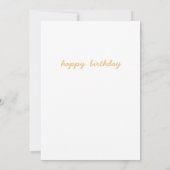 Doe een wens. Birthday-typografie met een vriend (Achterkant)