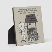 Doe een wens voor je! fotoplaat (Voorkant)