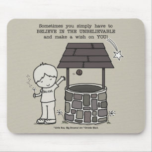 Doe een wens voor je! muismat